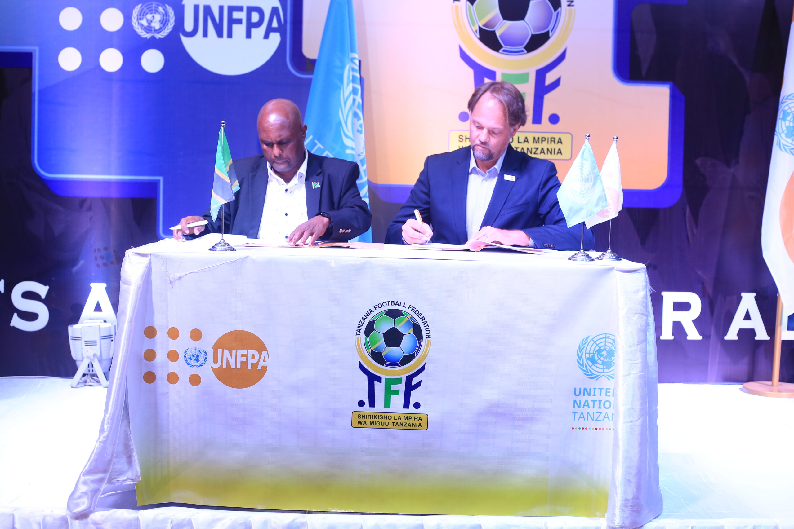 Read more about the article United Nations Population Fund and Tanzania Football Federation become strategic partners